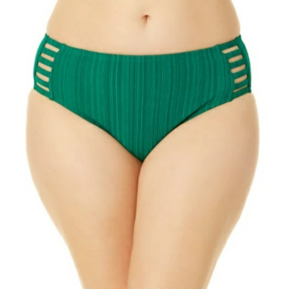 Time and Tru Ribbed Hipster Bikini Bottom3X (24W-26W) - Picture 4 of 9